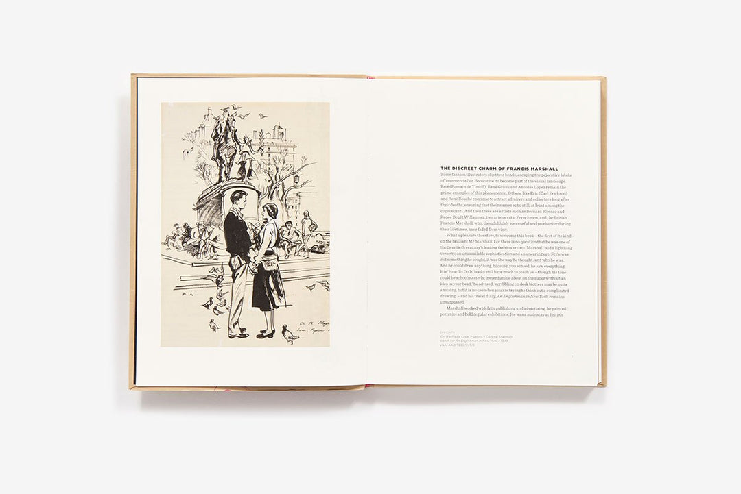 Francis Marshall: Drawing Fashion