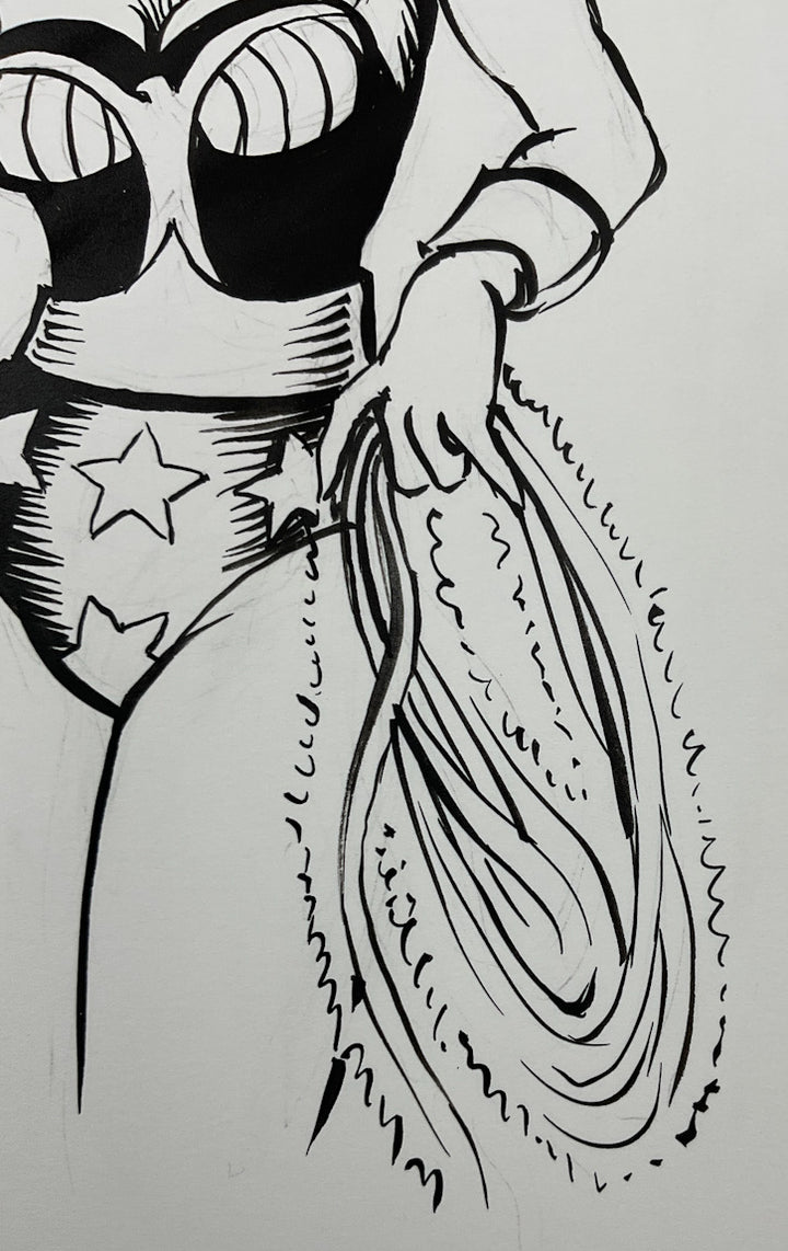 Cherry as Wonder Woman