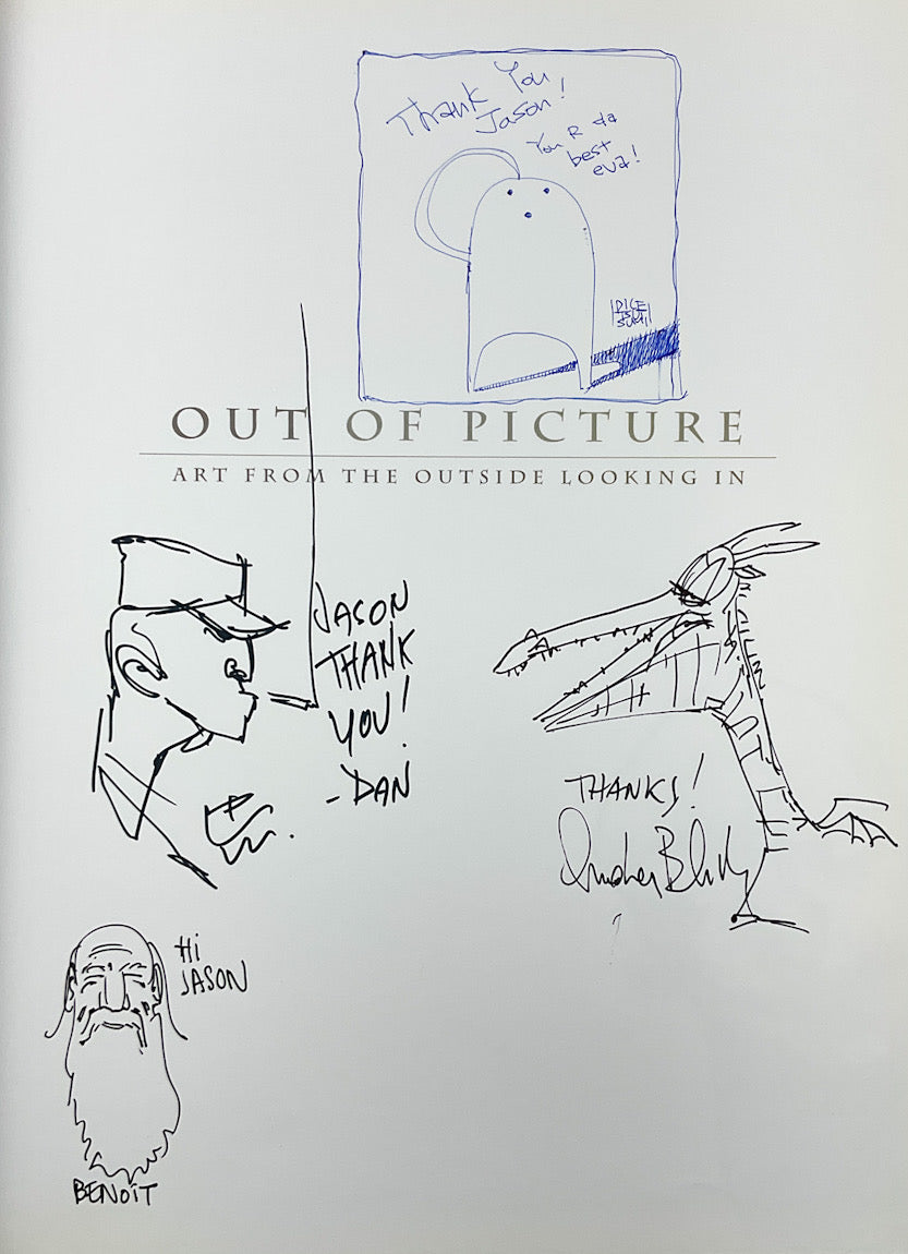 Out of Picture: Art From the Outside Looking In - Inscribed with 4 Drawings