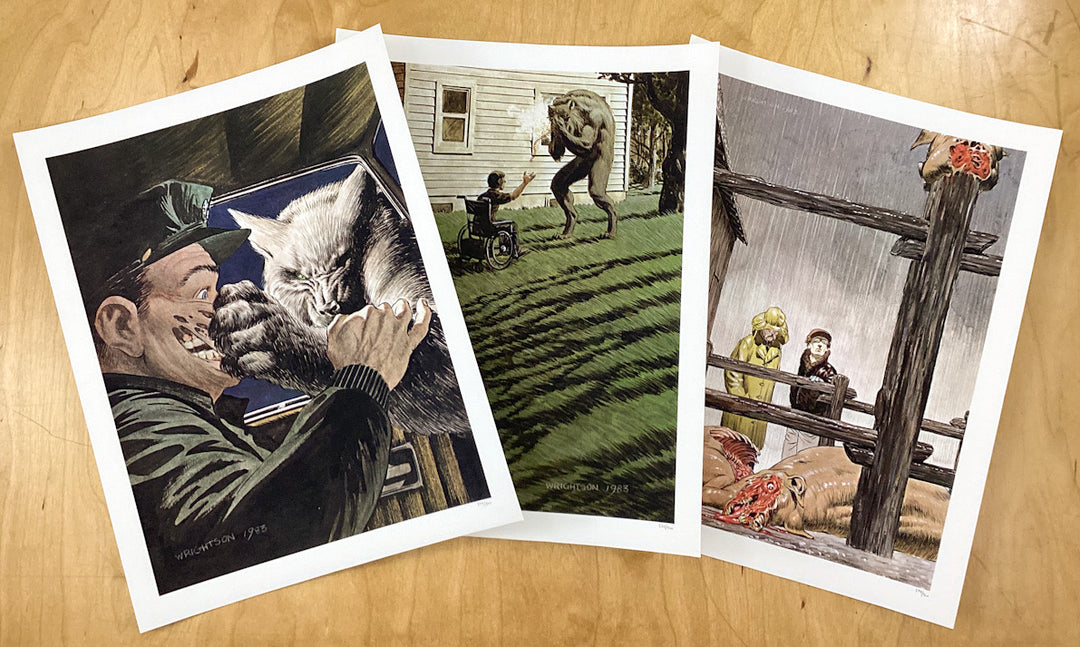 Cycle of the Werewolf Portfolio Set - Signed & Numbered