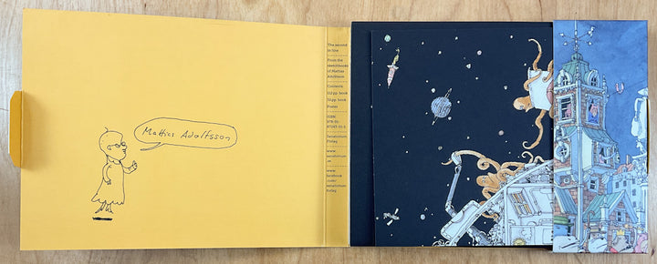 The Second in Line - From the Sketchbooks of Mattias Adolfsson (2013) First Edition - Signed with a Drawing