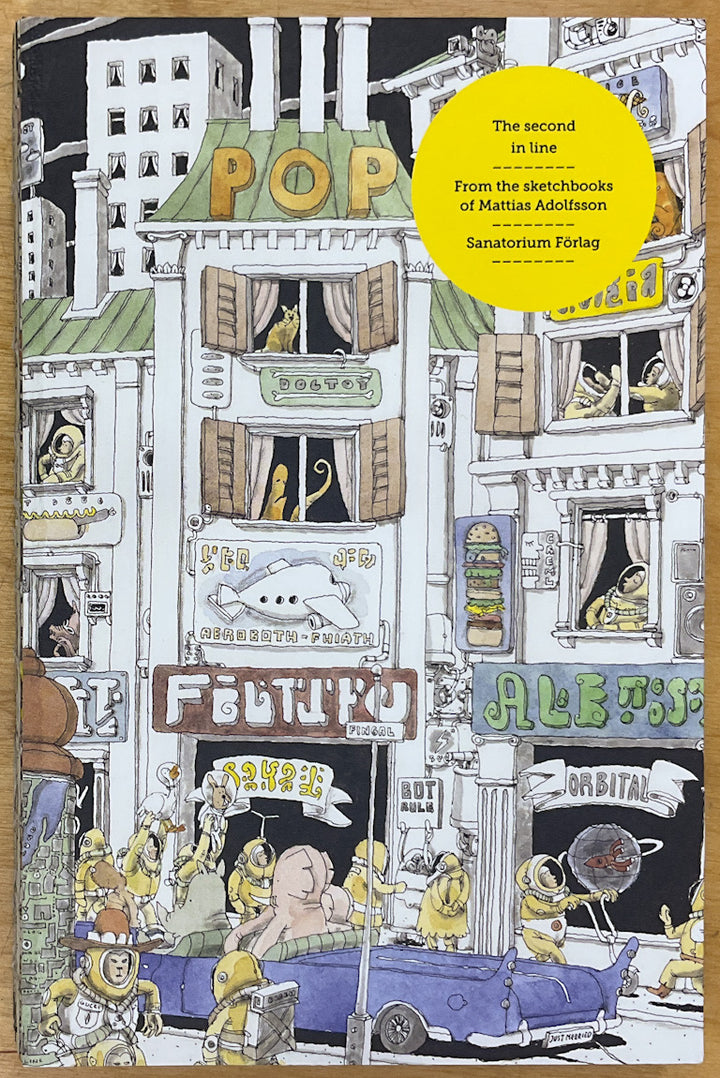 The Second in Line - From the Sketchbooks of Mattias Adolfsson - Signed with a Drawing