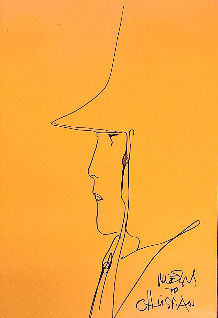MOEBIUS ARZAK L'ARPENTEUR アートブック Arzak - l'Arpenteur - First Printing Inscribed with a Drawing