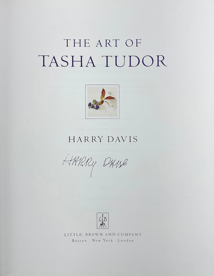 The Art of Tasha Tudor (2000) First Signed with a Drawing