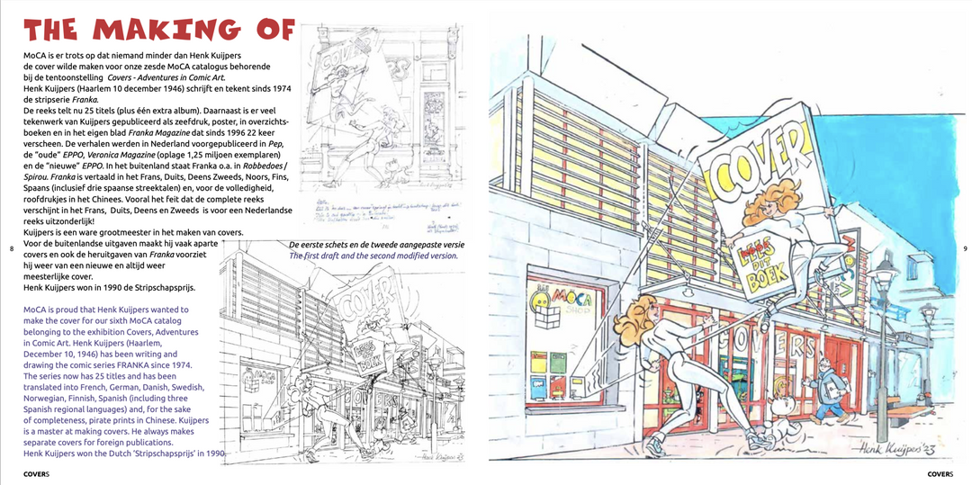 MoCA Cataloog 6: Covers - Adventures in Comic Art