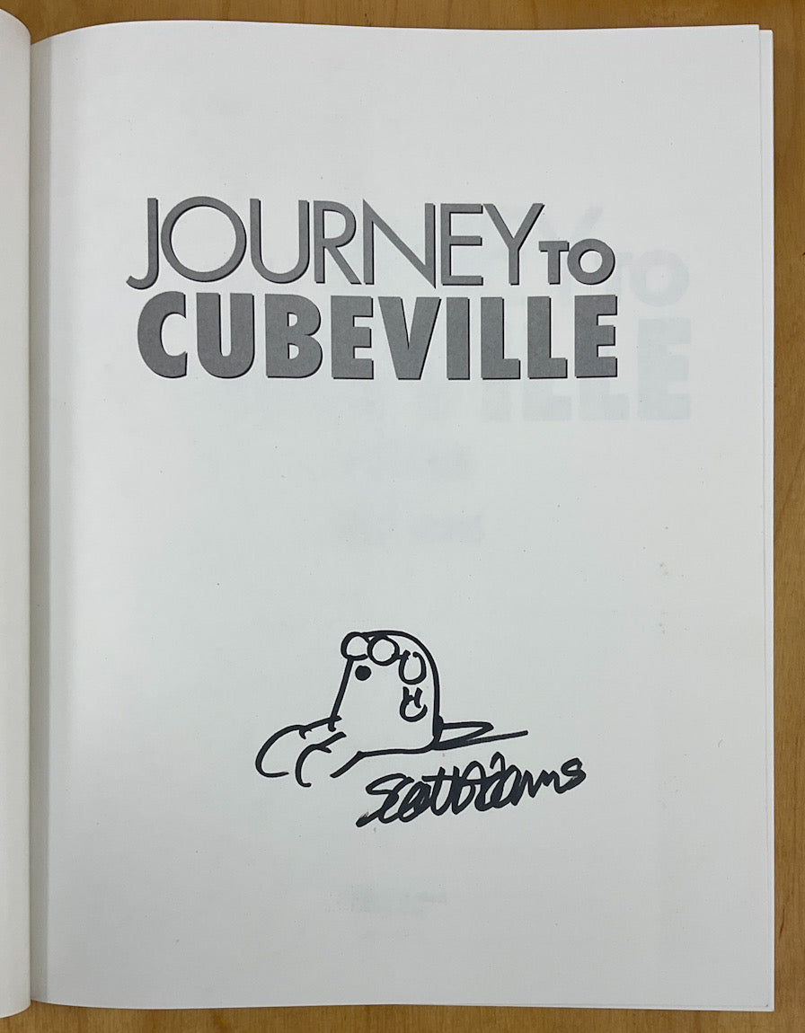 Journey to Cubeville - First Signed with a Drawing