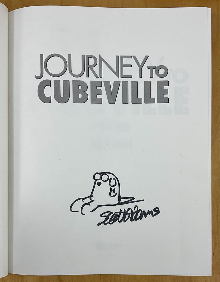 Journey to Cubeville - First Signed with a Drawing