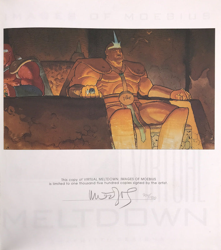 Virtual Meltdown: Images of Moebius - Signed & Numbered