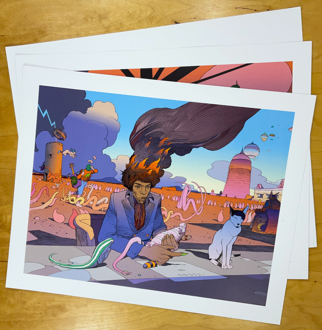 The Jimi Hendrix Portfolio - Signed & Numbered