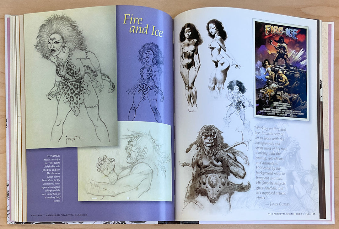 The Frazetta Sketchbook - Hardcover