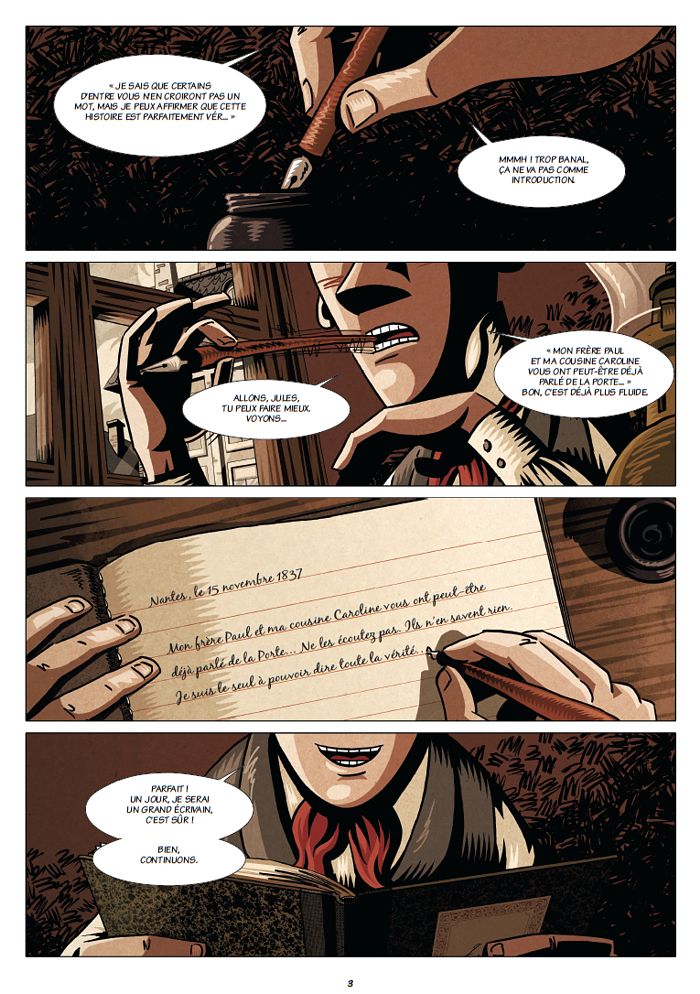 Les Aventures du Jeune Jules Verne, Tome 1: La Porte entre les Mondes