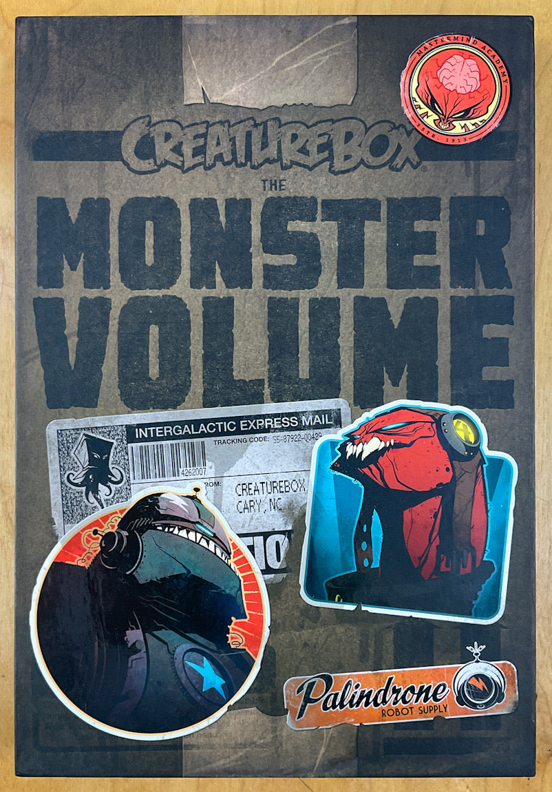 The Monster Volume - Signed First with Drawings, A Separate Drawing, Slipcase and other Kickstarter Extras