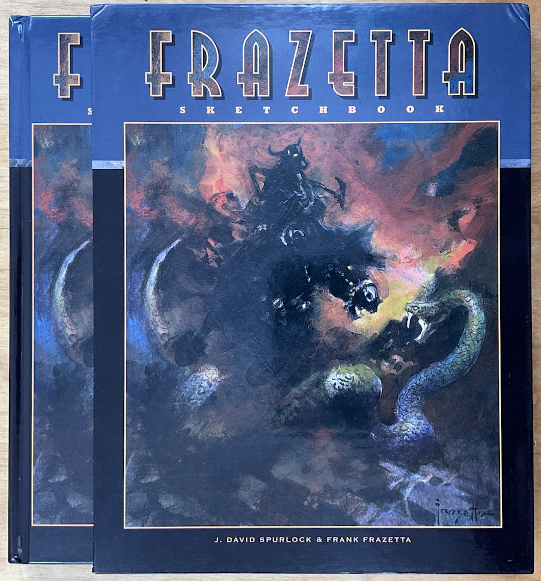 The Frazetta Sketchbook - Deluxe Slipcased Edition – Stuart Ng Books