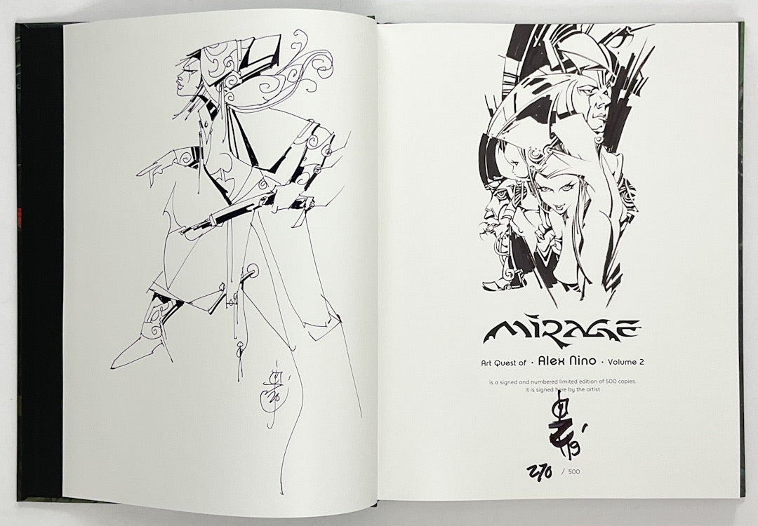 Mirage: Art Quest of Alex Nino, Vol. 2 - Signed with a Full-Page Drawing