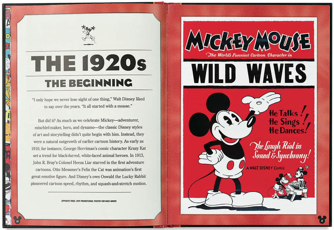Learn to Draw Mickey Mouse & Friends Through the Decades: A Retrospective Collection