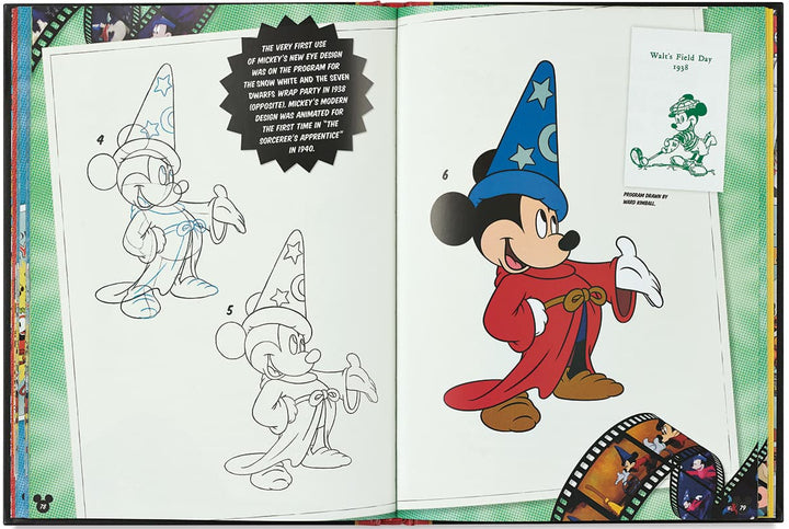 Learn to Draw Mickey Mouse & Friends Through the Decades: A Retrospective Collection