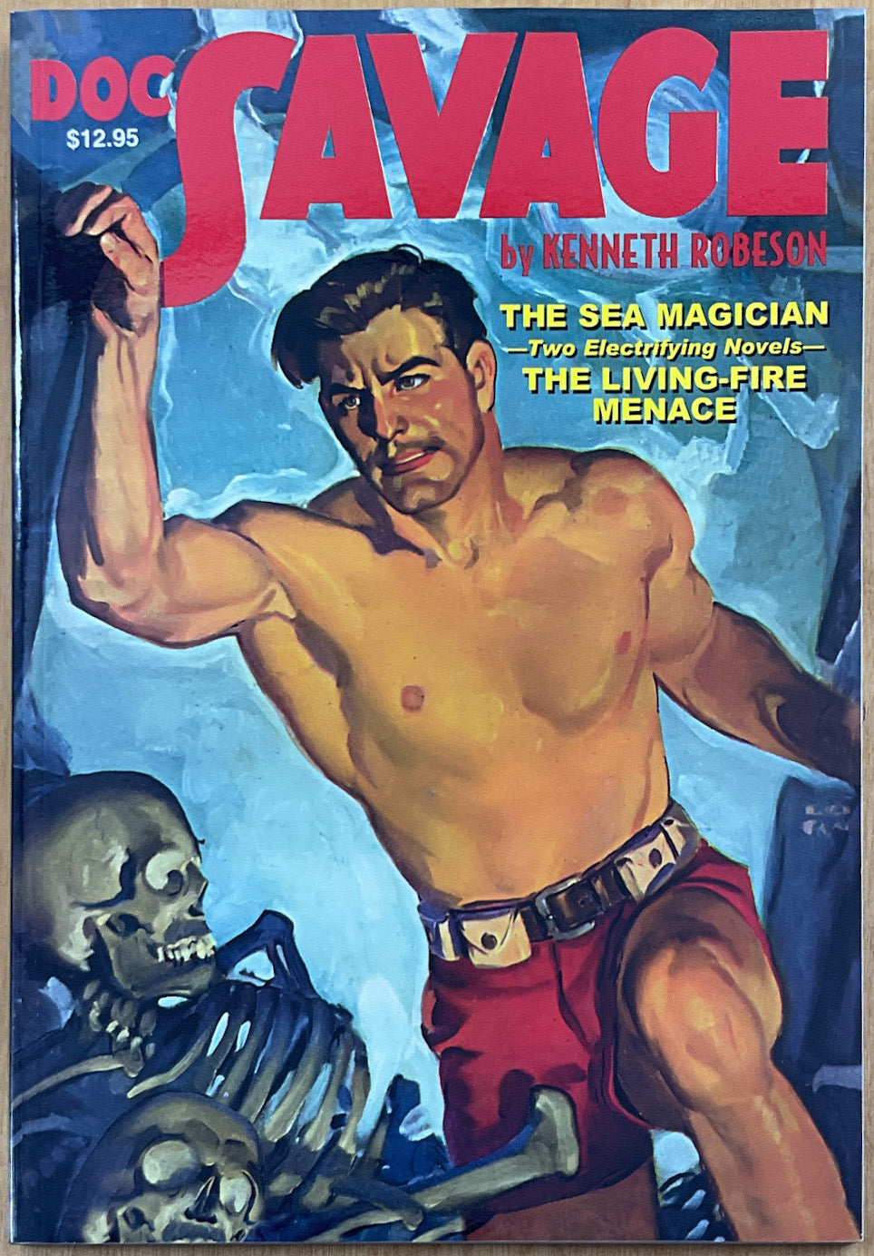 Doc Savage #8: The Sea Magician / The Living Fire Menace