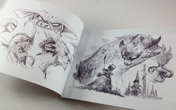 John Nevarez Lucca 2017 Sketch Book (Very Fine)