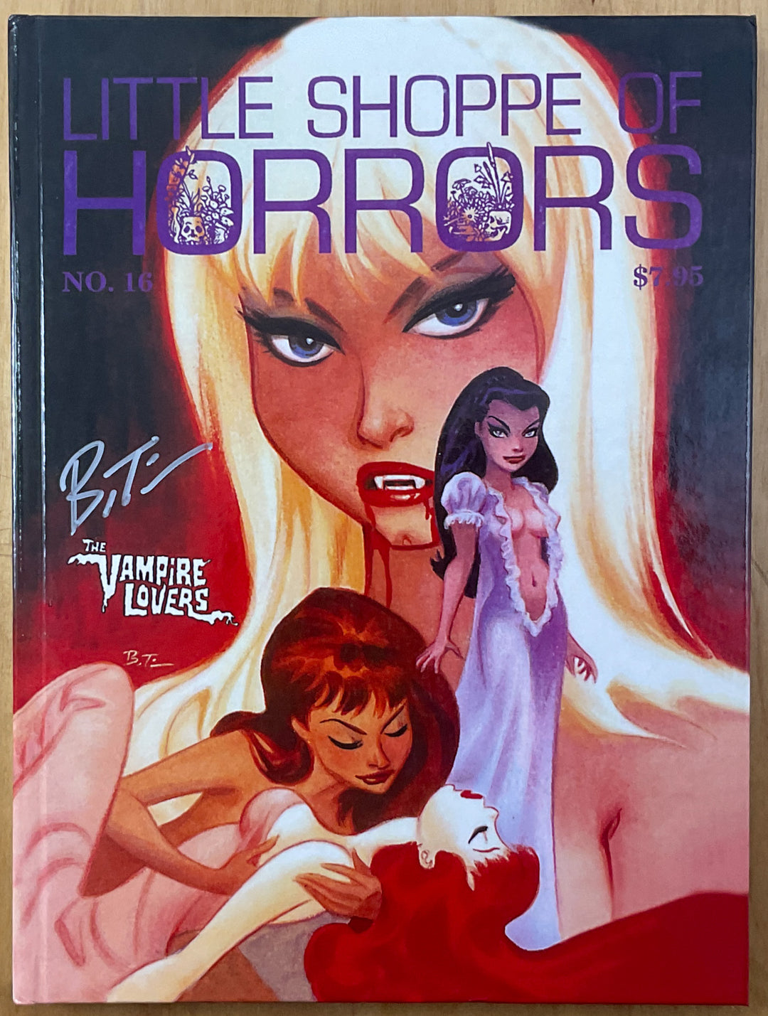 Little Shoppe of Horrors #16 - Hardcover Signed by Bruce Timm