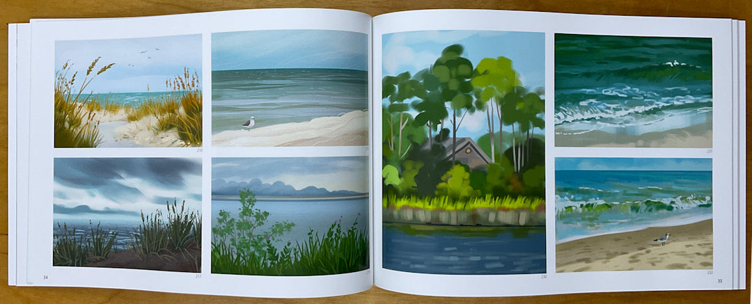 Scenic Routes: Plein Air Studies by Gina Garavalia - Signed