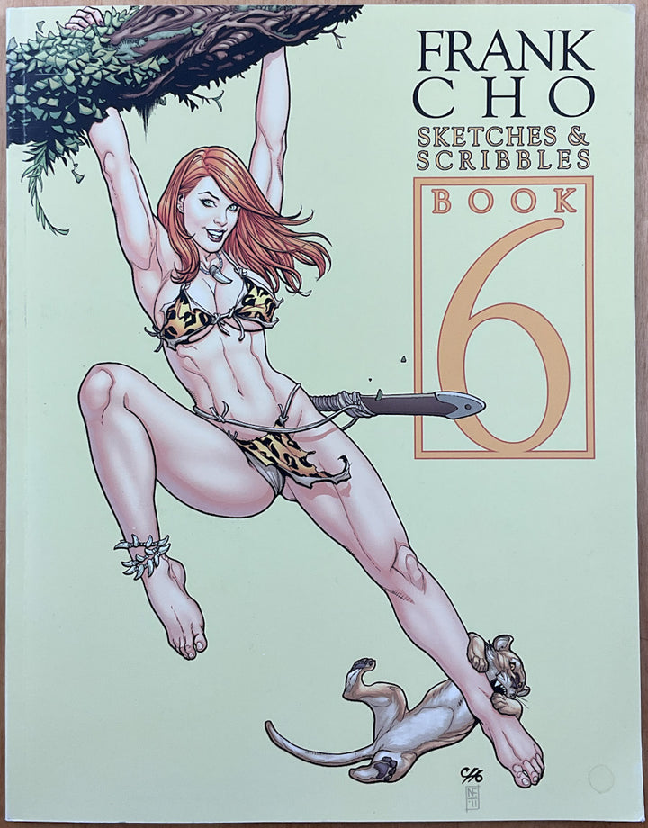 Frank Cho - Sketches and Scribbles, Book 6 - Signed & Numbered