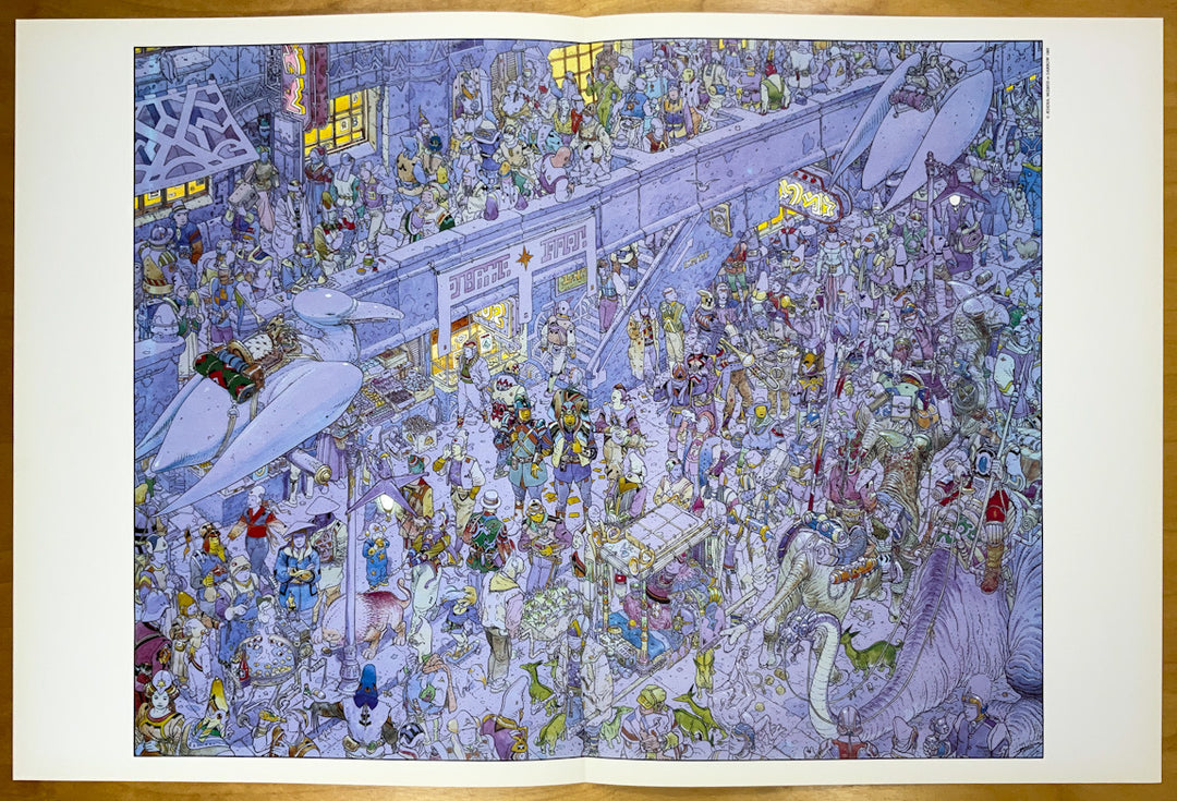 La Cite Feu (The City of Fire) Signed & Numbered Portfolio