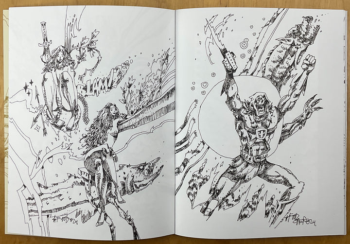 Ballpoint Slayer Vol. 2 - Signed & Remarqued