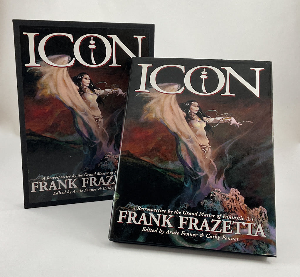 フランク・フラゼッタ(Frank Frazetta) 画集『ICON』 Amazon | Icon | Frazetta, Frank, Fenner, Cathy, Fenner