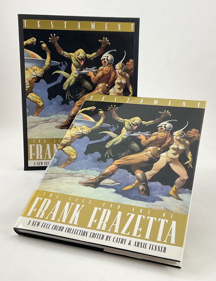 Testament: The Life and Art of Frank Frazetta - Deluxe Slipcased Edition