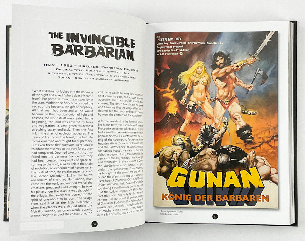 Barbarians, from Conan to He-Man, A Cinematic History of Conansploitation