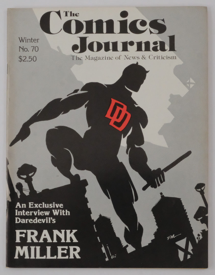 The Comics Journal #70 (Frank Miller Cover & Interview)