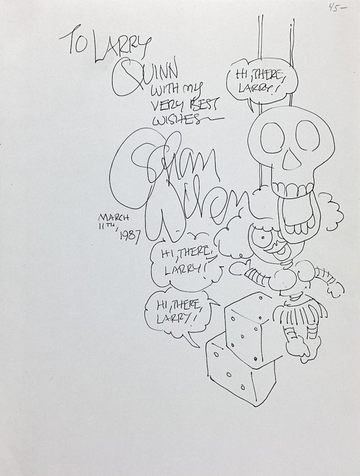 Gahan Wilson's America - Inscribed with a Drawing