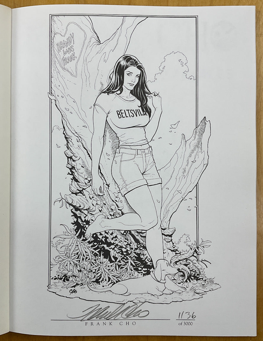 Frank Cho - Sketches and Scribbles, Book 3 - Signed & Numbered