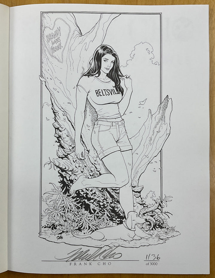 Frank Cho - Sketches and Scribbles, Book 3 - Signed & Numbered