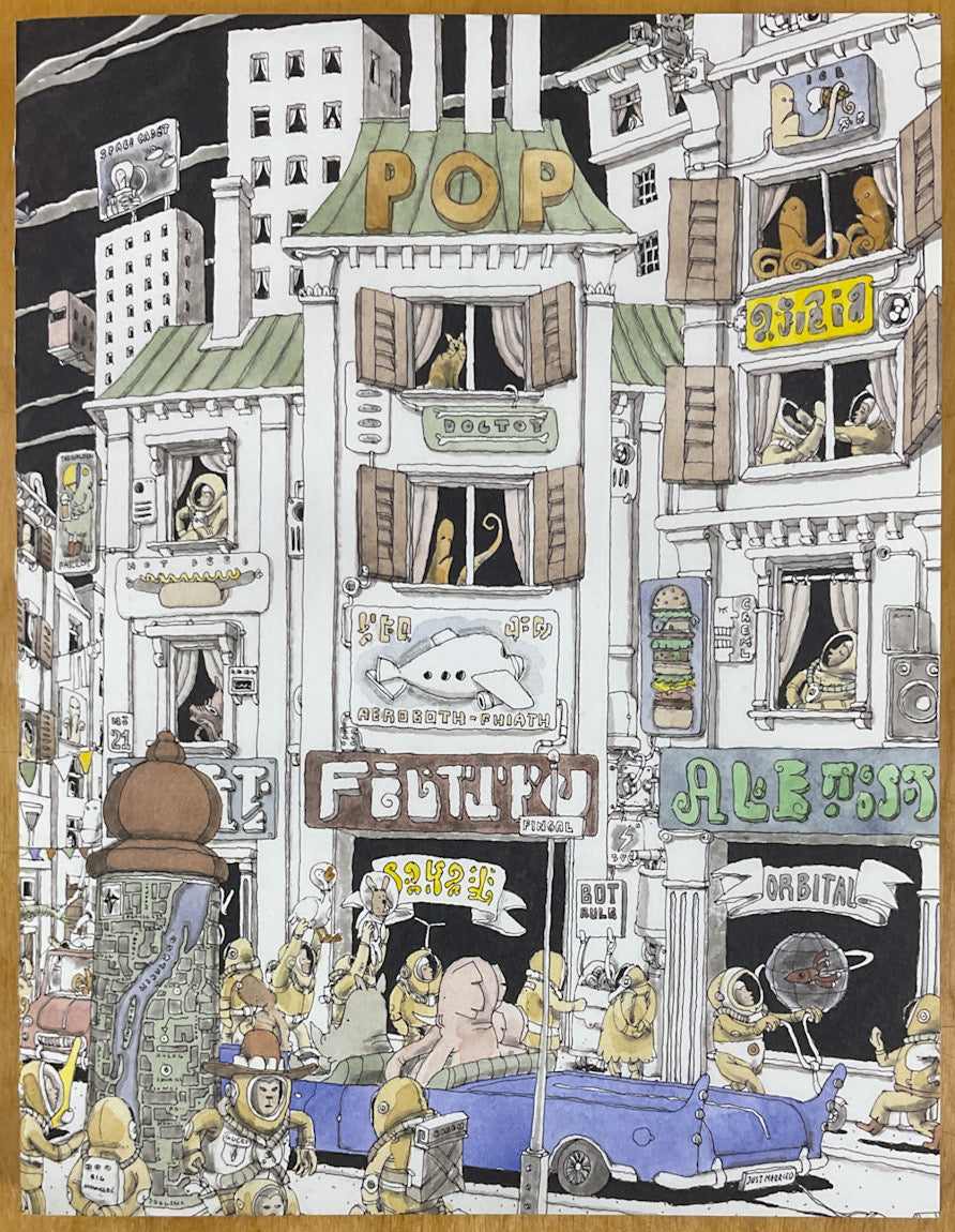 The Second in Line - From the Sketchbooks of Mattias Adolfsson (2013) First Edition - Signed with a Drawing
