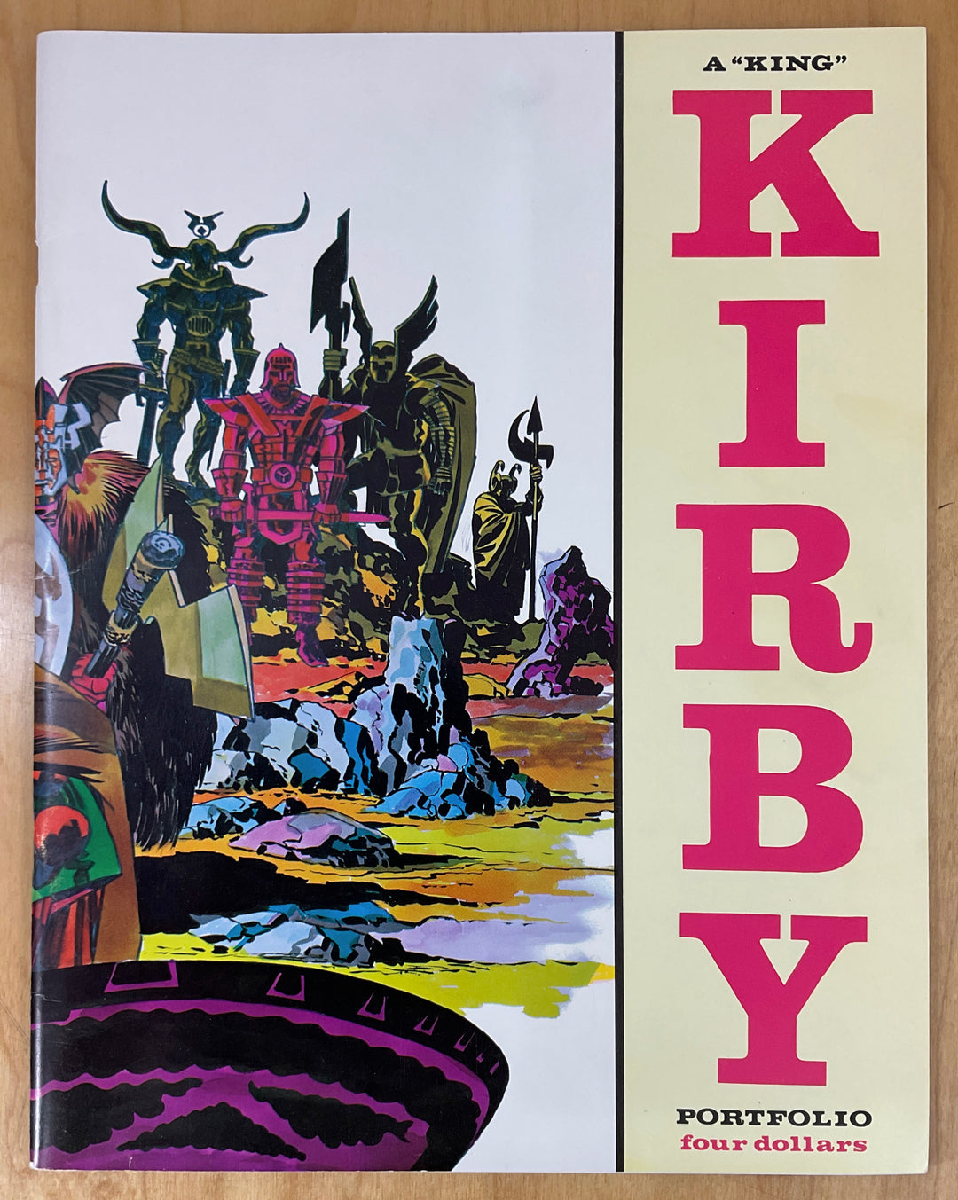Kirby Unleashed (A "King" Kirby Portfolio) (1971) with Original Envelope