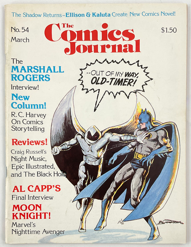 The Comics Journal #54 - Marshall Rogers Interview