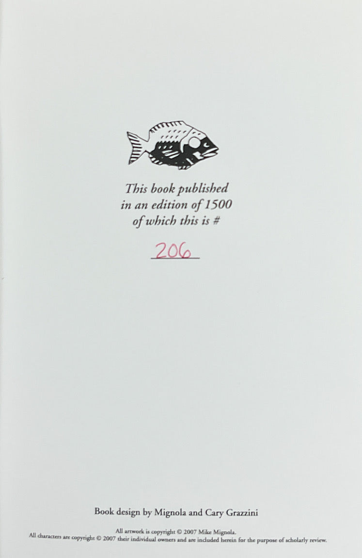From the Vault: Cover, Pin-Ups & Other Odd Bits - Signed & Numbered
