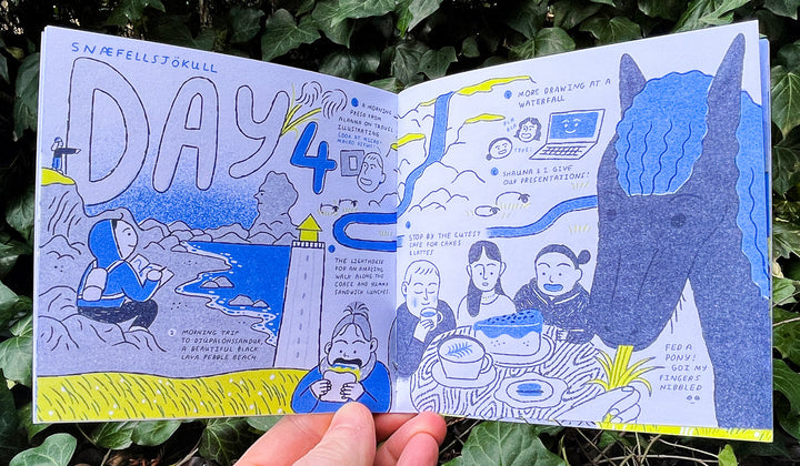 Iceland Travel Zine by Min Heo