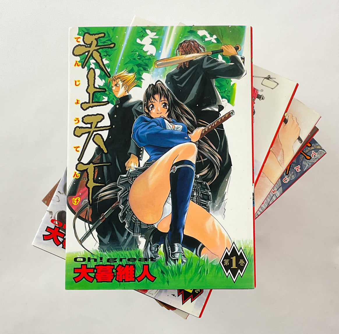 Tenjho Tenge - 14 volumes of the Original Manga – Stuart Ng Books