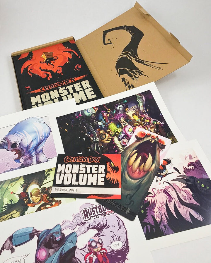 The Monster Volume - Signed 1st with Kickstarter Extras