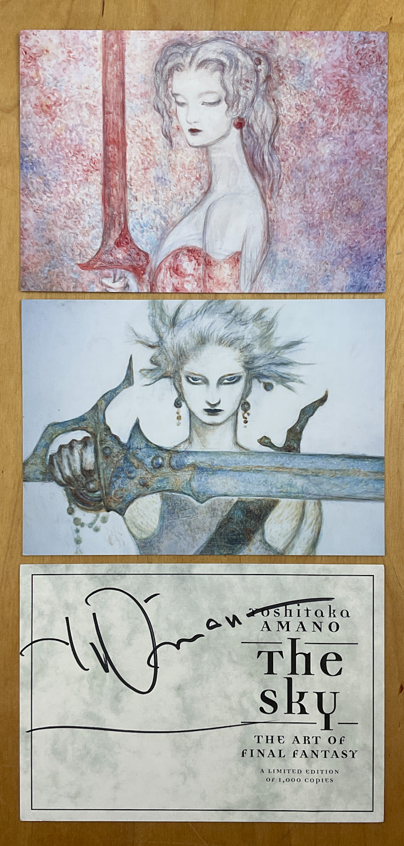 "The Sky" the Art of Final Fantasy - Signed Boxed Set