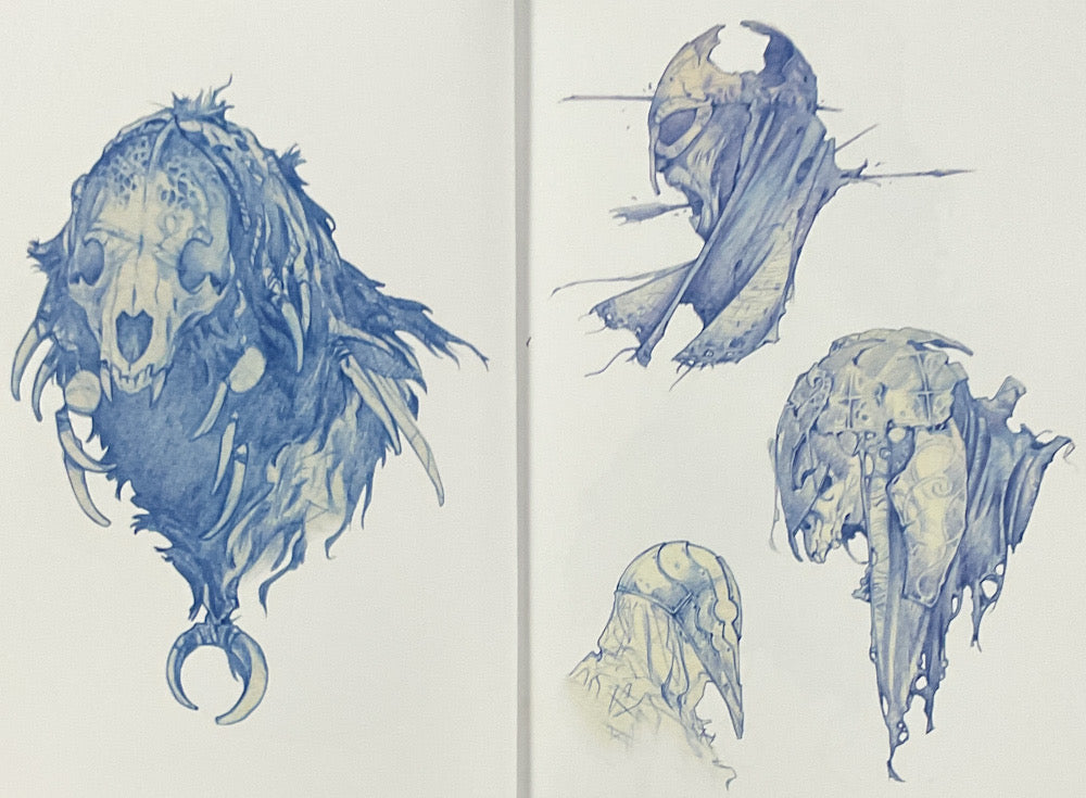 Out of the Blue: Dela Longfish Sketchbook 4 - Signed