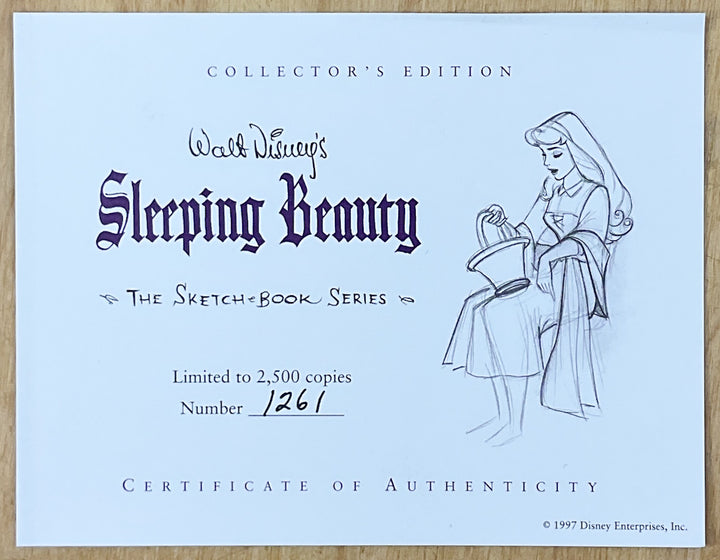 Walt Disney's Sleeping Beauty: The Sketchbook Series