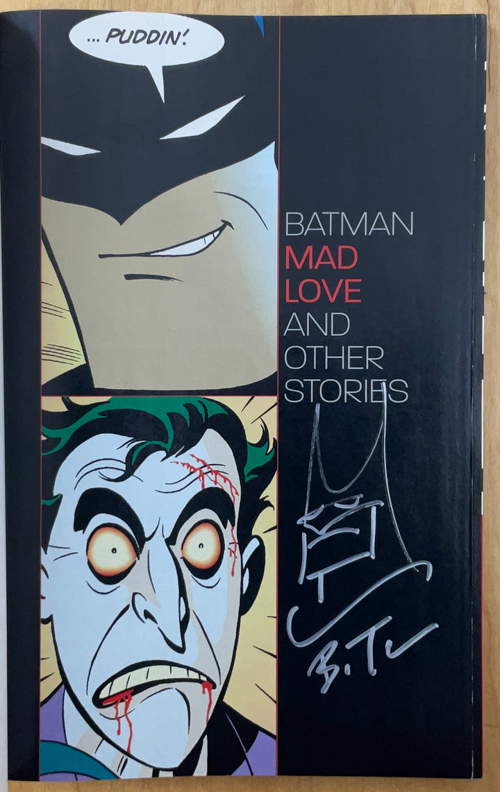 Batman: Mad Love and Other Stories - Softcover First Signed with a Drawing