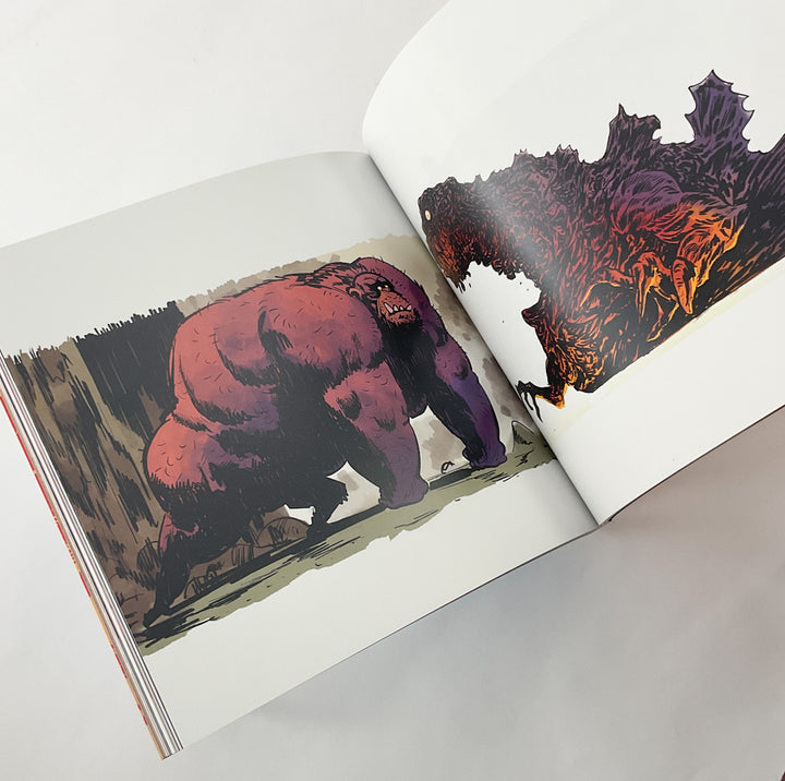 Apes and Lasers: The Art of Ian Higginbotham - Signed