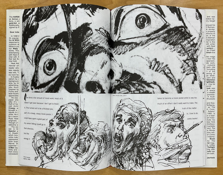 Neal Adams: The Sketch Book - Signed & Numbered Hardcover