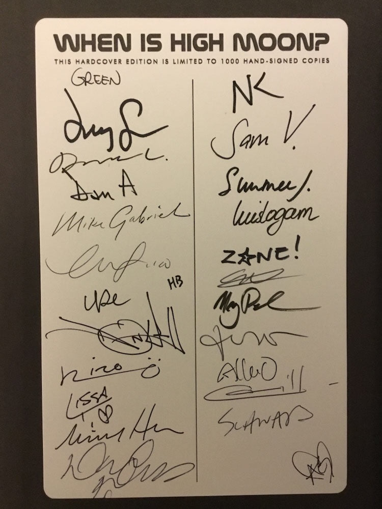 When is High Moon? Signed Limited Hardcover