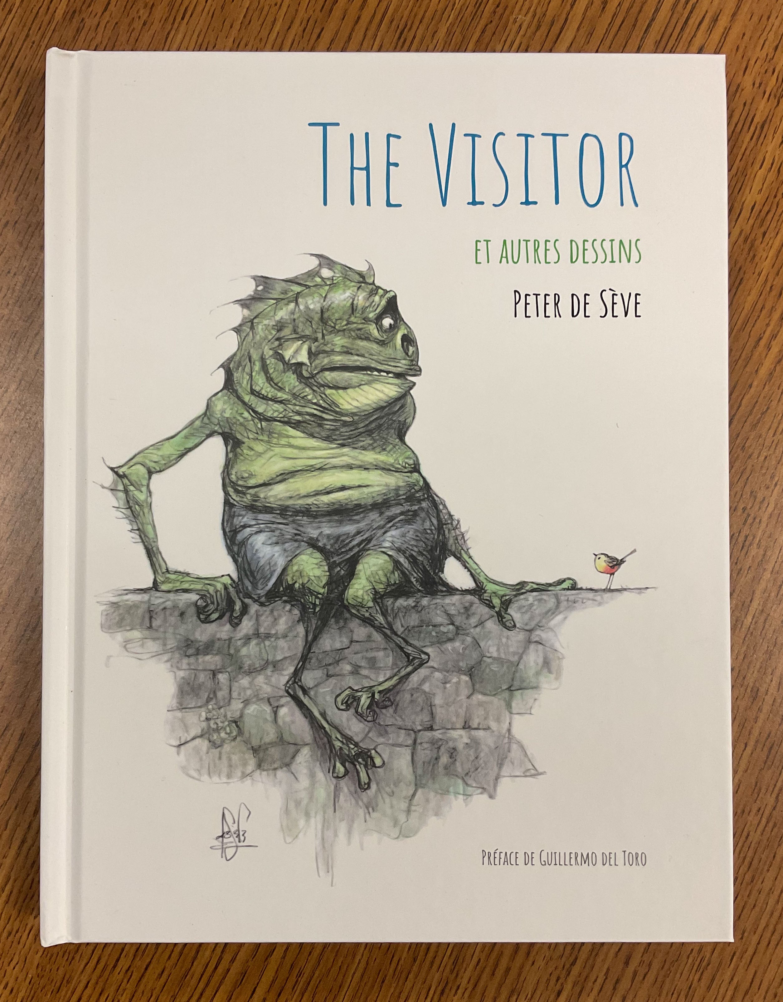 The Visitor et autres dessins, Peter de Sève - includes a Signed