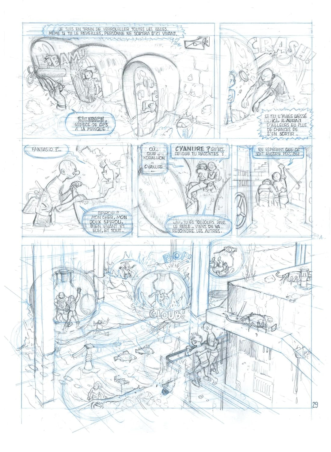Spirou et Fantasio: La Mémoire du Futur Cahiers 2